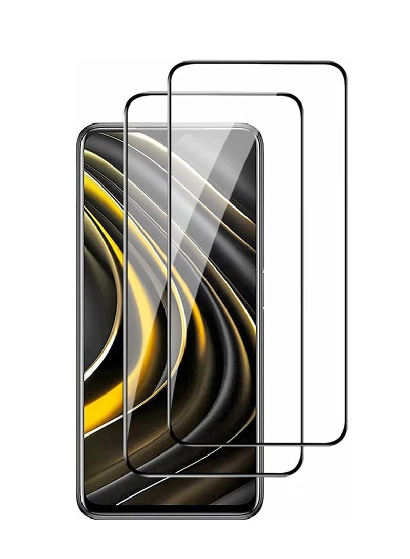 لاصق حماية لـ سامسونج جالاكسي M52, واقٍ للشاشة من الزجاج المقوى شفاف 2 قطعة - Image 1