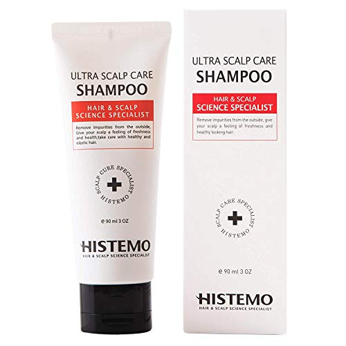 Histemo Ultra Scalp Care Shampoo: DHT Blocking Hair Restoration, Growth Promoter with Biotin for Men & Women, Prevents Loss on Oily or Colored Hair (3 oz) - Image 1