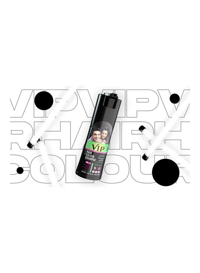 VIP Hair Colour Shampoo Black - Image 3