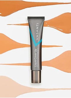 Vasanti Cosmetics Oil-Free Foundation & Concealer in 1 - Liquid Cover-Up (V2) - Full Matte Coverage Long Lasting Paraben-Free Vegan Friendly Makeup  - Image 5