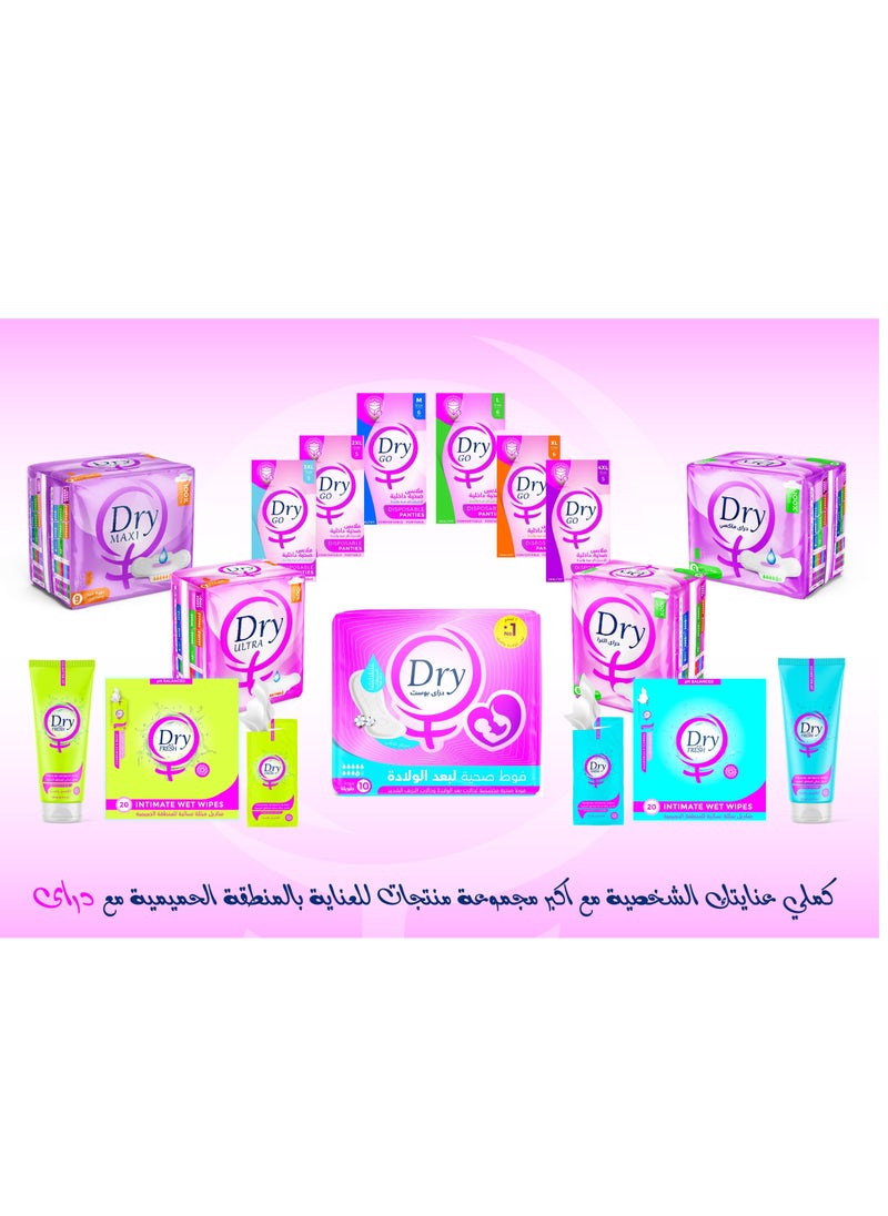 Dry - Go Large Disposable Panties 12 Pieces - Image 1