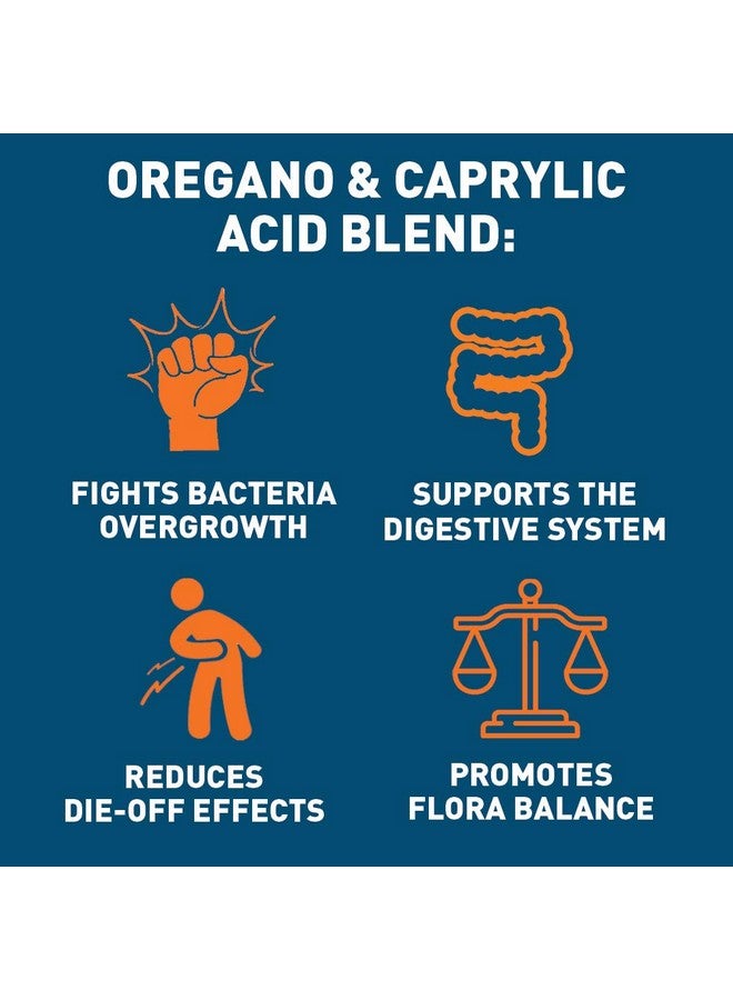 Dr. Tobias Oregano And Caprylic Acid Blend Gut Flora Balance Complex Intestinal Health & Immune Support With Herbs & Probiotics Gut Health Supplements For Women & Men 60 Capsules 30 Servings  - Image 5