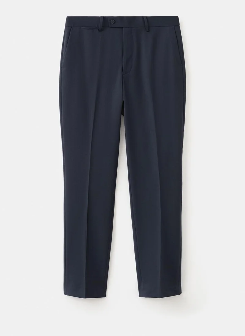 Mango Man Turin 100% wool suit trousers