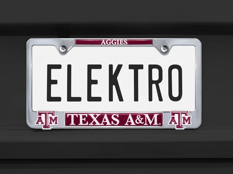 Elektroplate Texas A&M University Aggies 3D License Plate Frame - Image 2