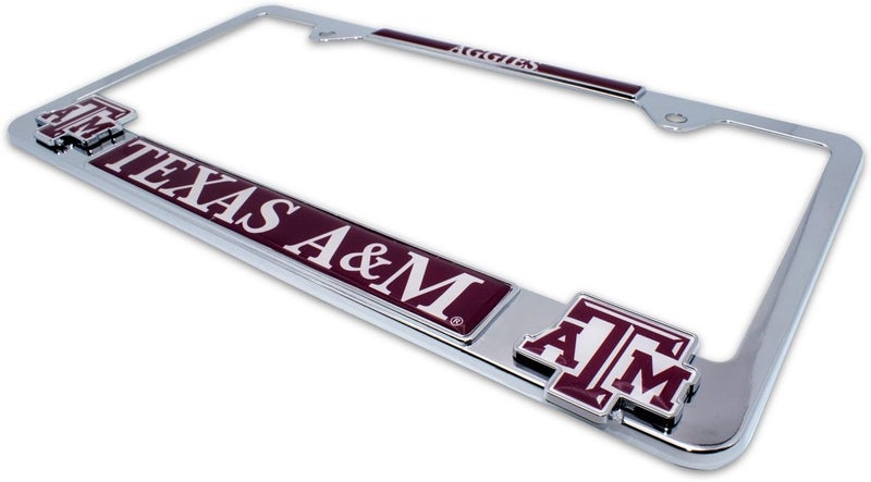 Elektroplate Texas A&M University Aggies 3D License Plate Frame - Image 5