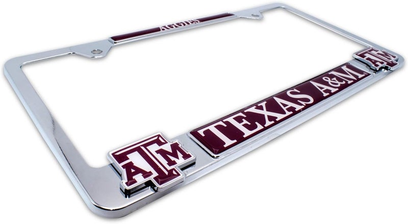 Elektroplate Texas A&M University Aggies 3D License Plate Frame - Image 4