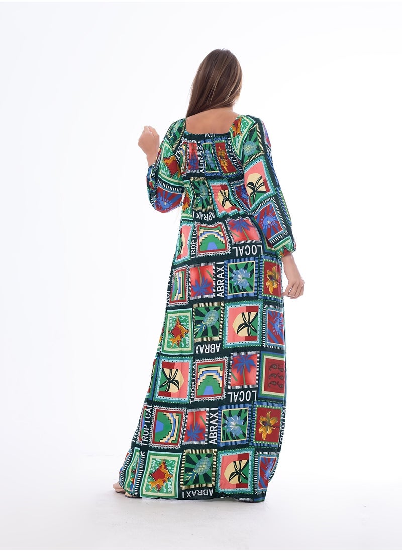 BEBO - Embossed Sleeve Dress - Image 1