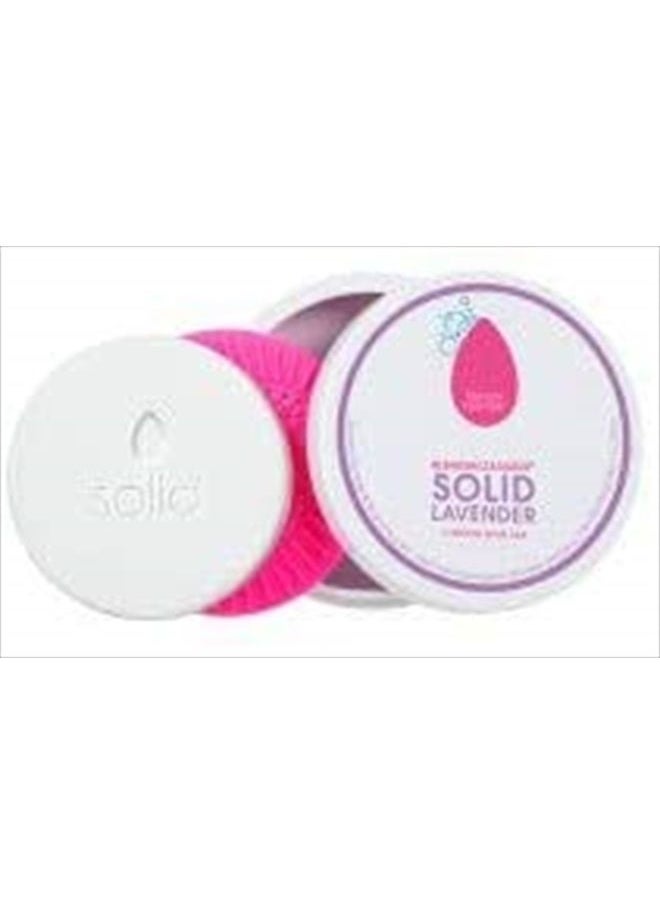 beautyblender BEAUTYBLENDER BLENDERCLEANSER Lavender Solid for Cleaning Makeup Sponges, Brushes & Applicators, 1 oz. Vegan, Cruelty Free and Made in the USA  - Image 1