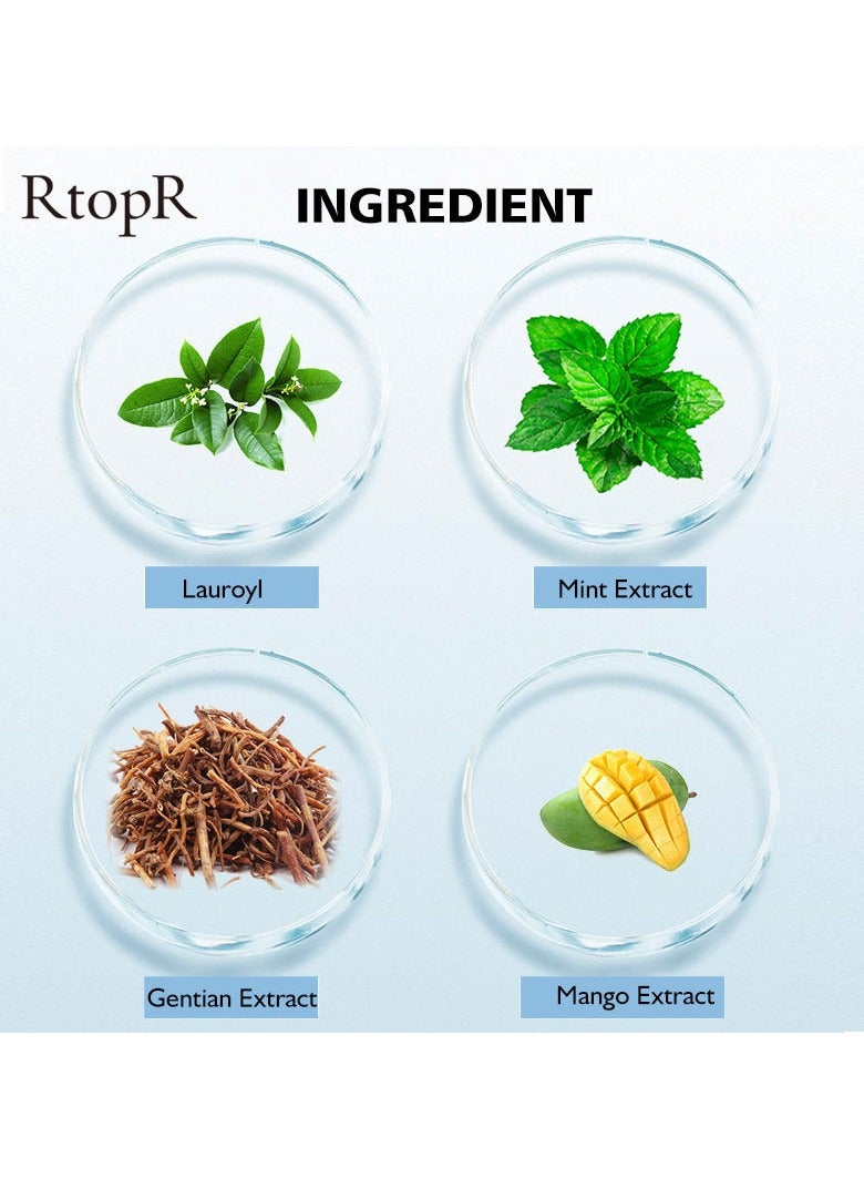 RtopR Mint Teeth Mousse, Teeth Cleansing Breath Oral Hygiene Mousse, Ultra Fine Whitening And Staining Foam Tooth Paste, Travel Friendly Oral Refreshing Tooth Mousse For Deep Cleaning Gums And Stain Removal - Image 3