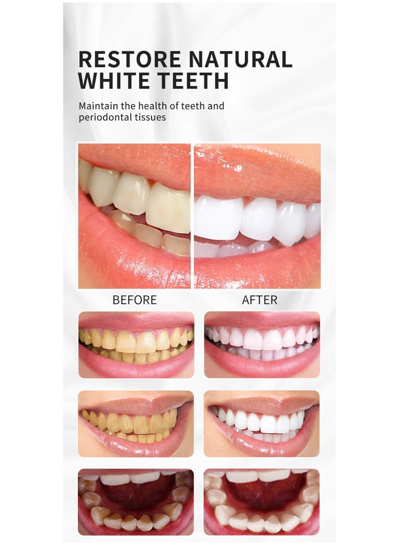 RtopR Mint Teeth Mousse, Teeth Cleansing Breath Oral Hygiene Mousse, Ultra Fine Whitening And Staining Foam Tooth Paste, Travel Friendly Oral Refreshing Tooth Mousse For Deep Cleaning Gums And Stain Removal - Image 5