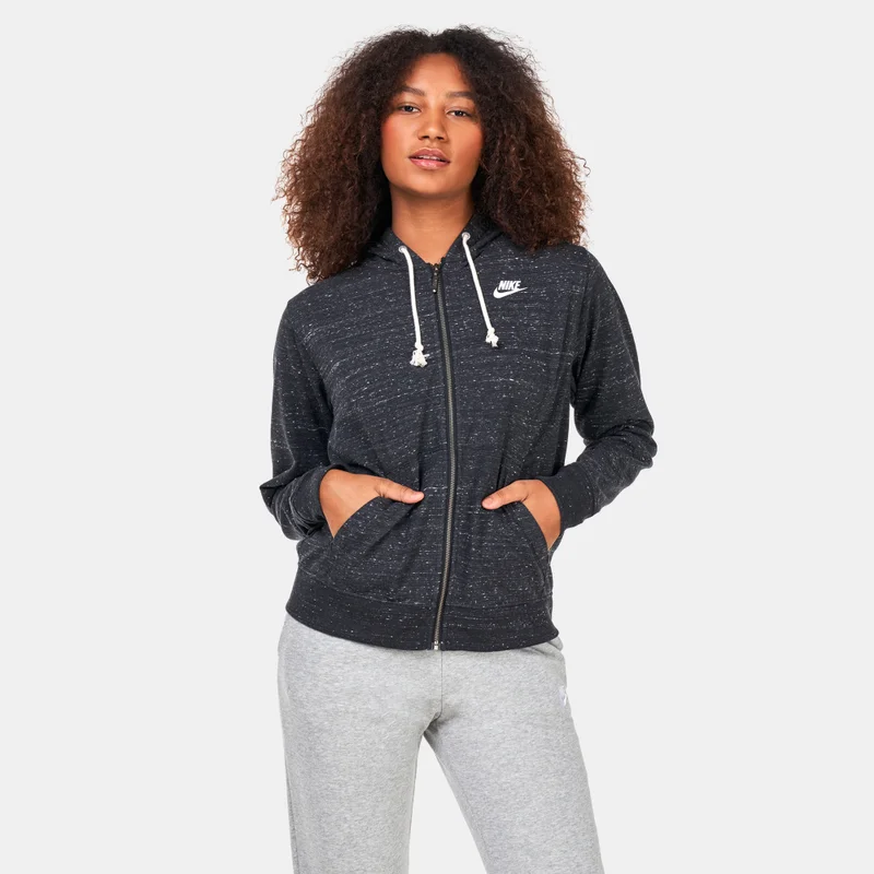 Nike Women's Sportswear Gym Vintage Full-Zip Hoodie