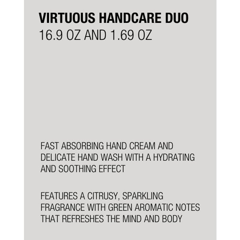 PREVIA Virtuous Soap Set - Soothing Hand Wash (16.9 oz) & Hydrating Hand Cream (1.7 oz), Nourishing Skincare Duo with Lavender & Geranium, Vegan & Natural Ingredients - Image 3