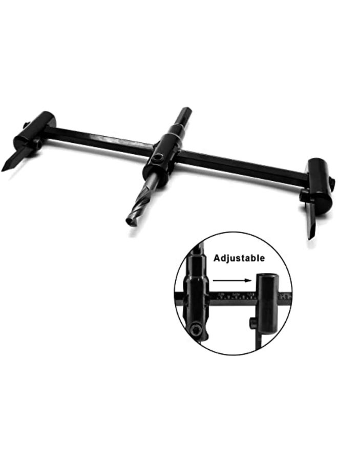 Biella Biellaâ„¢ 30mm - 200mm Adjustable Hole Saw Circle Cutter Drill Bit Tool  - Image 3