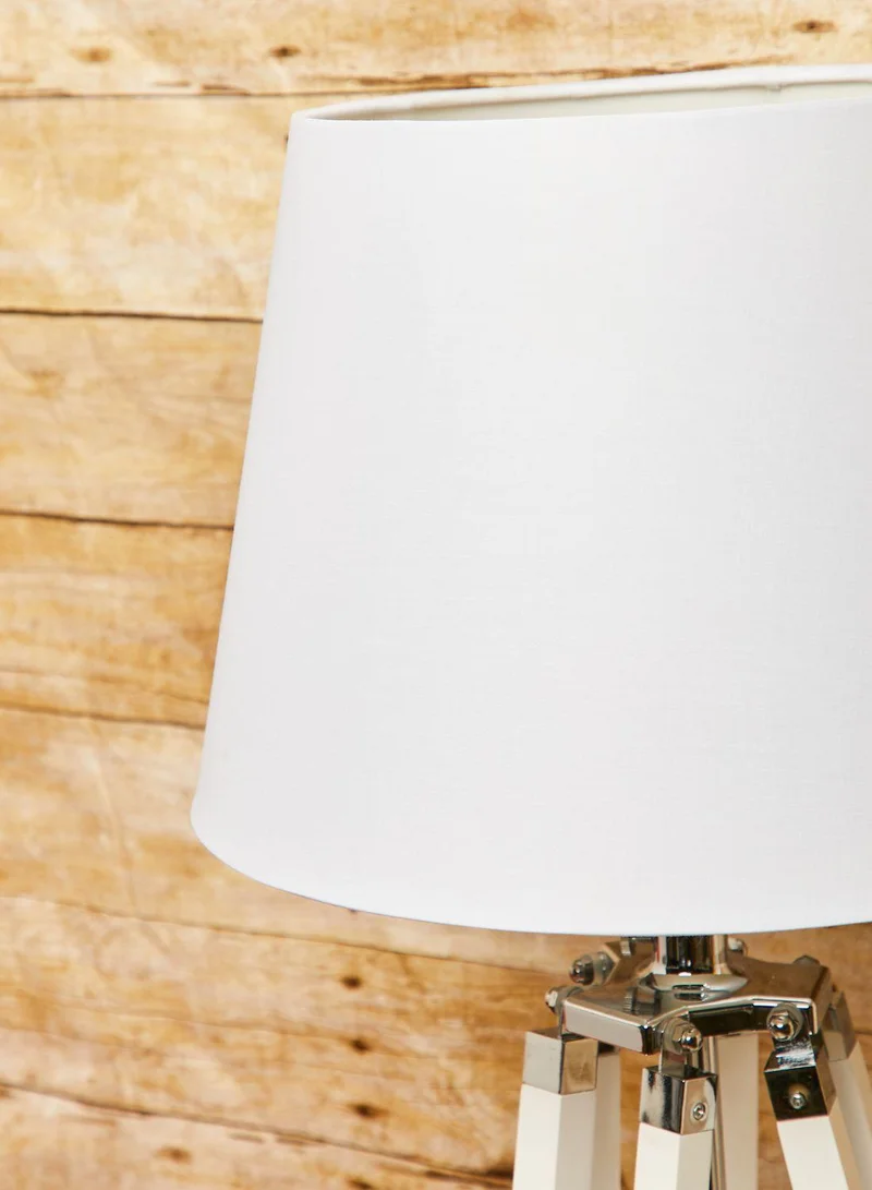 Premier Jasper Feature Lamp, White Tripod Base