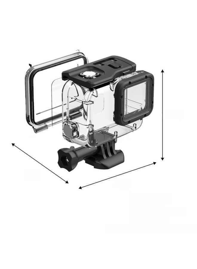 Generic Applicable To Gopro Accessories 5/6/7 Touch Waterproof Shell Sports Camera Diving Waterproof Shell Drop-resistant Protective Shell-Color:5-7 Generation With Touch  - Image 3