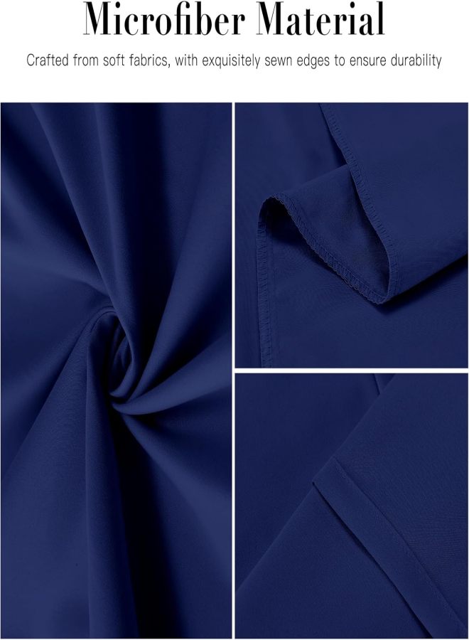 غطاء وسادة طويل من الألياف الدقيقة فائقة النعومة باللون الأرجواني، 50.8 × 137.16 سم - Image 3