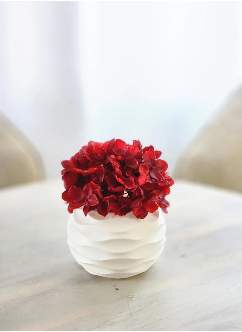 3D Brothers - SoftWave Planter  A blend of luxury and modern wave inspired design adding a unique artistic touch to your space transforming any décor into an elegant masterpiece brimming with creativity and harmony - Image 1
