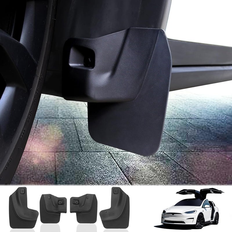 BEEGROW 22-23 Tesla Model X mud Flaps - Image 1