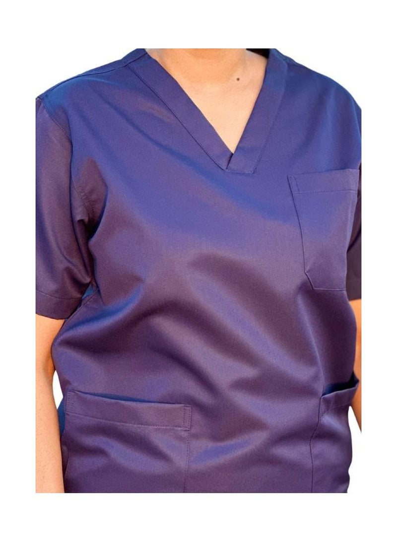 Just Needles Medical Scrub Suit Set Unisex Top And Pants  - Image 4