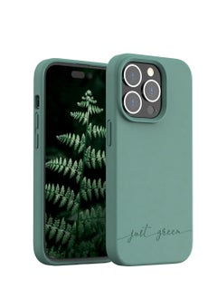 BIGBEN Just Green  iPhone 14 Pro case Natural Night Green- Eco-designed  - Image 1