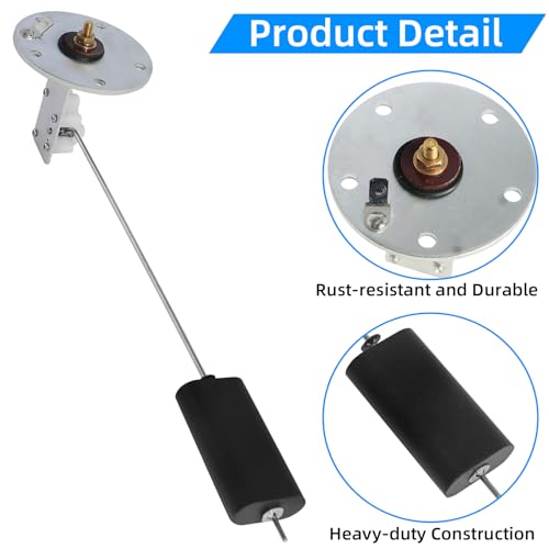 CLLOMAGY Marine Fuel Sending Unit,Boat Fuel Tank Sending Unit for Marine 6-12 Inch Depth RV Car Truck Tanks 33-240ohms Gas Water Level Gauge Sender - Image 2