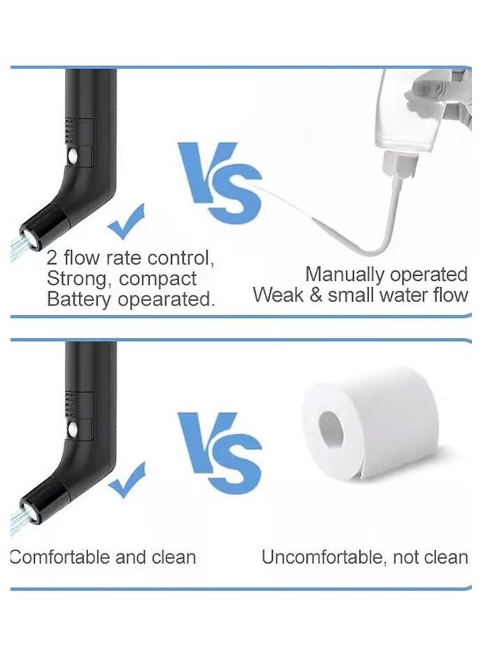 ARNOTEC Portable Electric Bidet Shattaf, Rechargeable Personal Hygiene Sprayer with 1.2m Hose & 2.3L Water Container for Travel, Home, Baby Care & Camping - Image 5