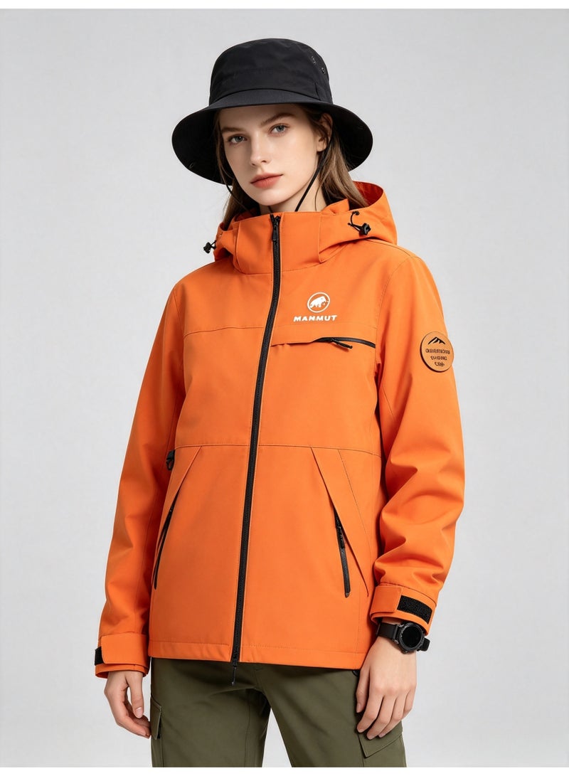 Mammut Men's and women's outdoor jacket windproof waterproof hooded mountaineering jacket - Image 3