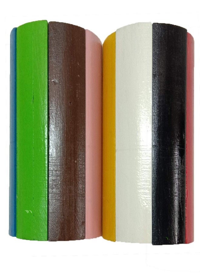 SquareDrop Wooden Cylinder Set of 8 - Brain Boosting Mathematical Activities for Age 5+ Years Old Kids - Do It Yourself Mathematics Activity Kit - Image 3
