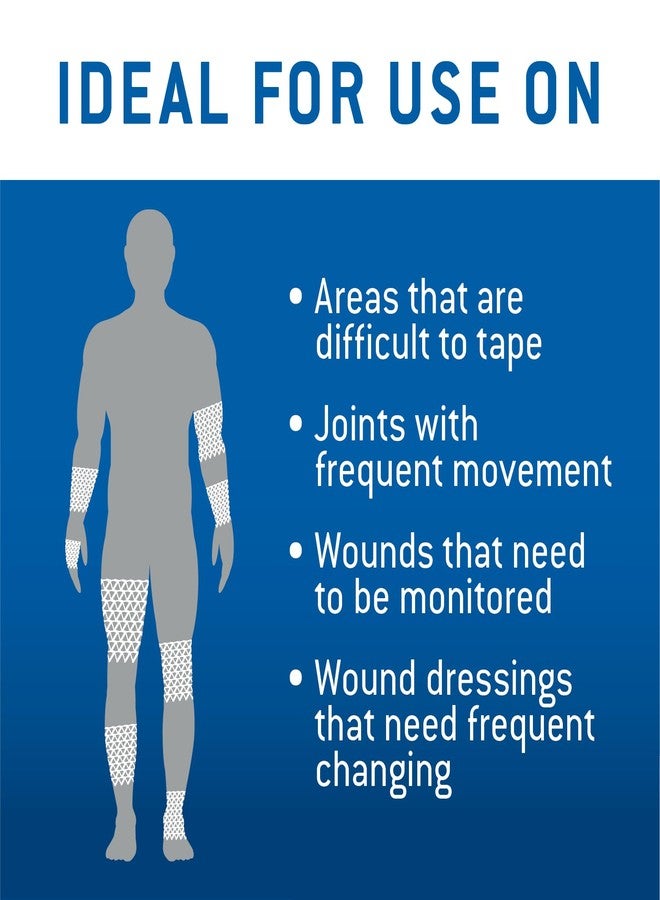 Care Science Elastic Stretch Net, 1 Roll, 5 Yards | Premium First Aid Wound Care, Secures Wound Dressings Firmly & Comfortably in Place - Image 2