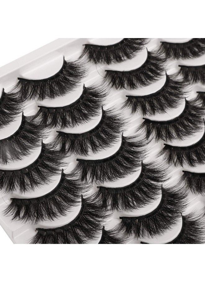 False Eyelashes Mink Fluffy Volume Lashes 3D Wispy Long Fake Eyelashes 14 Pairs Pack - pzsku/Z829D0472CACCC680F059Z/45/_/1678702479/cdc289d3-5063-4728-9a76-ea027ad903b1