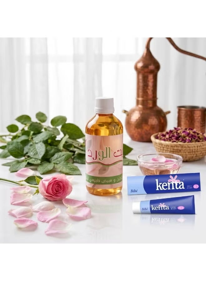 KINTA Complete brightening and radiance set (Kenta Blue Cream + Natural Rose Water) - Image 1