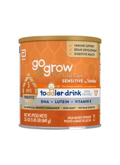Similac Go & Grow 360 Total Care Sensitive By Similac Toddler Nutritional Drink With 5 Hmospowder23.3Oz Can