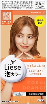 Liese Kao Bubble Hair Color Coral Orange - Image 1