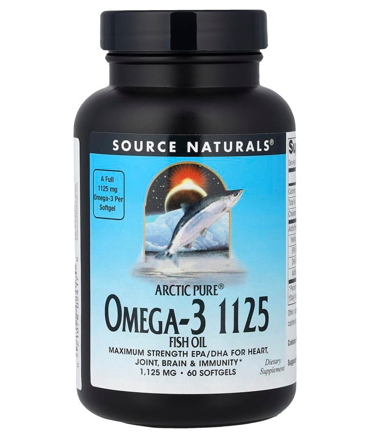 Source Naturals Arctic Pure® Omega-3 Fish Oil 1125 mg 60 Softgels