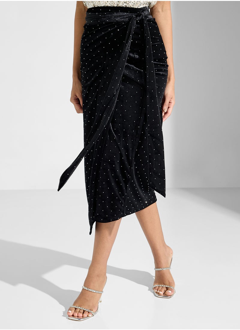 Never fully Dressed Printed High Waist Skirt  - Image 2
