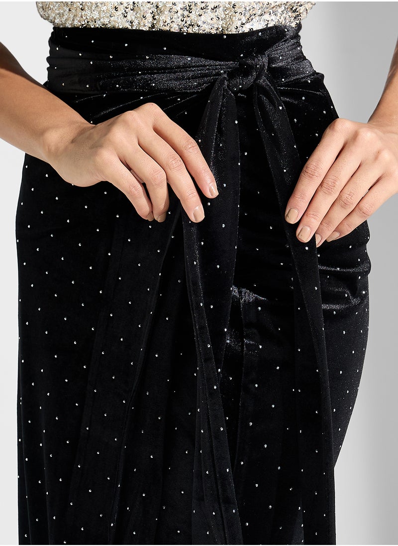 Never fully Dressed Printed High Waist Skirt  - Image 4