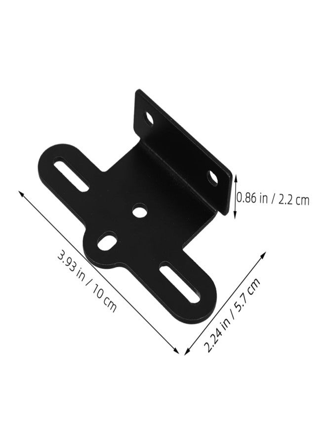 HEALLILY 2Pcs Bicycle Rear Reflector Mounting Shaped Bracket for Bicycle Cargo Rack Durable Reflective Plate for Enhanced Safety for Mountain and Road Bikes - Image 2