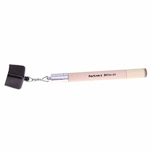 MOOCY Pool Chalk Holder, 2in1 Cue Pocket Chalker Tip Stick Tool, Billiard Accessories - Image 2