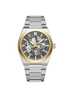 BEVERLY HILLS POLO CLUB BEVERLY HILLS POLO CLUB BP3731X.260 Men Automatic Skeleton Display Watch & Metal Strap Silver  - Image 1