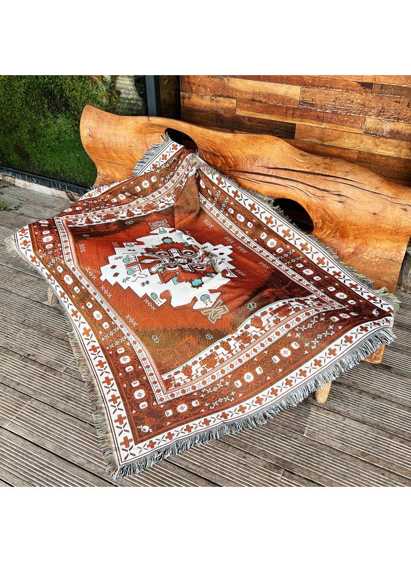 Y&D 160*130cm Camping Blanket Outdoor Blanket Picnic Blanket Sofa Blanket Bed End Blanket Air Conditioning Blanket Shawl Blanket Thread Blanket  - Image 3