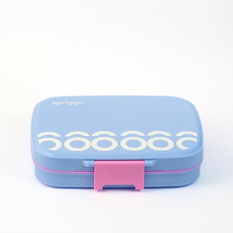 Spriggo Vault Funk Kids Lunch Box, Periwinkle Pink - Image 1
