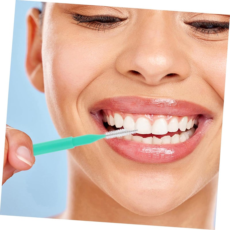 100pcs Toothbrush Travel Essentials Interdental Brushes for Braces Portable Tooth Cleaning Tool Crevice Cleaning Tools - Image 3