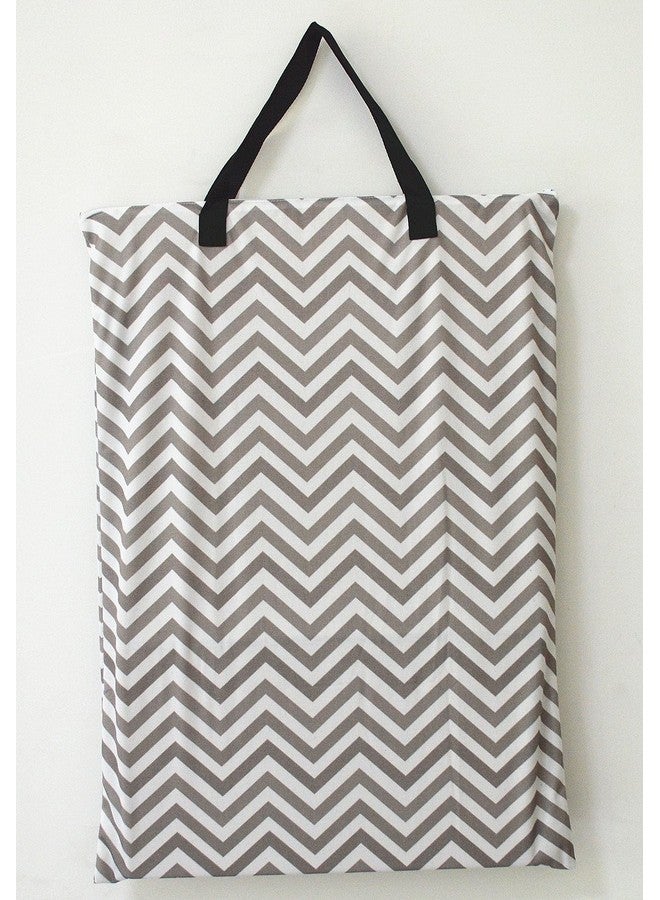 Hibaby Large Hanging Wet/Dry Cloth Diaper Pail Bag For Reusable Diapers Or Laundry - Image 3