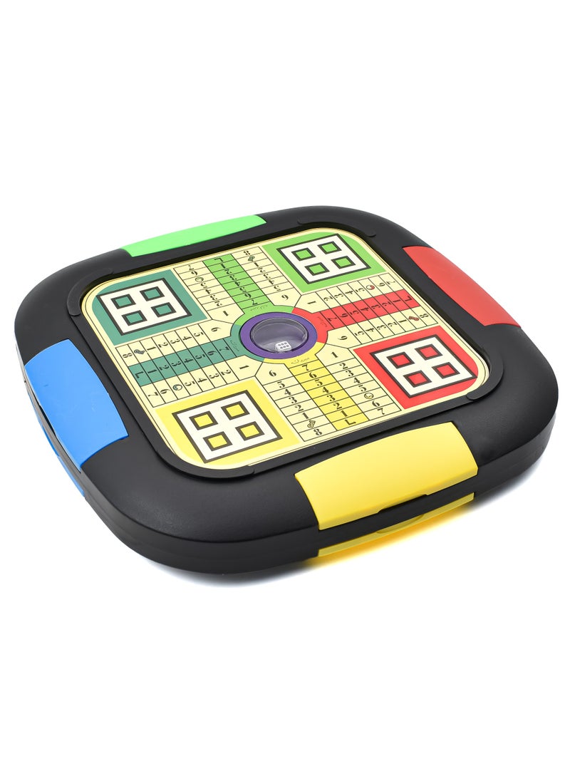 Toy Box - 6 in 1 Playset Chess Jakaroo,Alshesh Ludo,Snakes and Ladders Game - Image 1