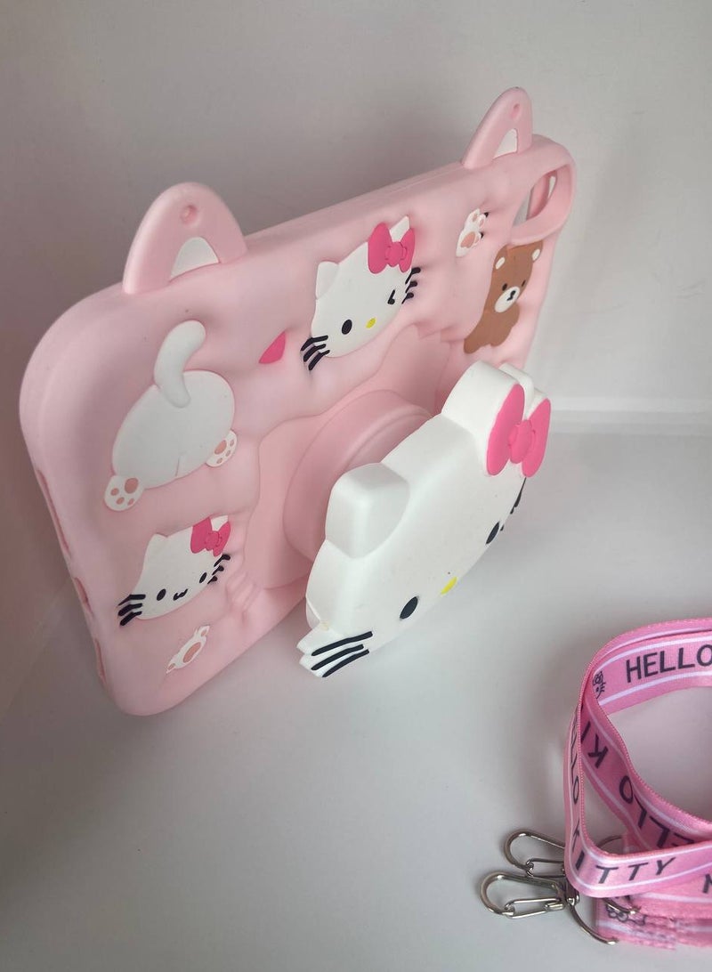 Cartoon 3D Silicon Handle Stand Cover ForiPad mini 7 (2024 Model, 7th Generation) / mini 6 (2021 Model, 6th Generation) - Image 3