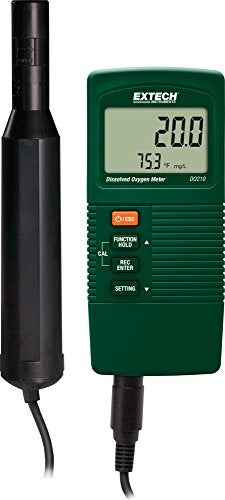 Extech DO210 - Dissolved Oxygen Meter - Portable Water Quality Tester with Temperature Compensation, Altitude & Salinity Adjustments - Image 5