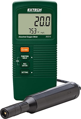 Extech DO210 - Dissolved Oxygen Meter - Portable Water Quality Tester with Temperature Compensation, Altitude & Salinity Adjustments - Image 2