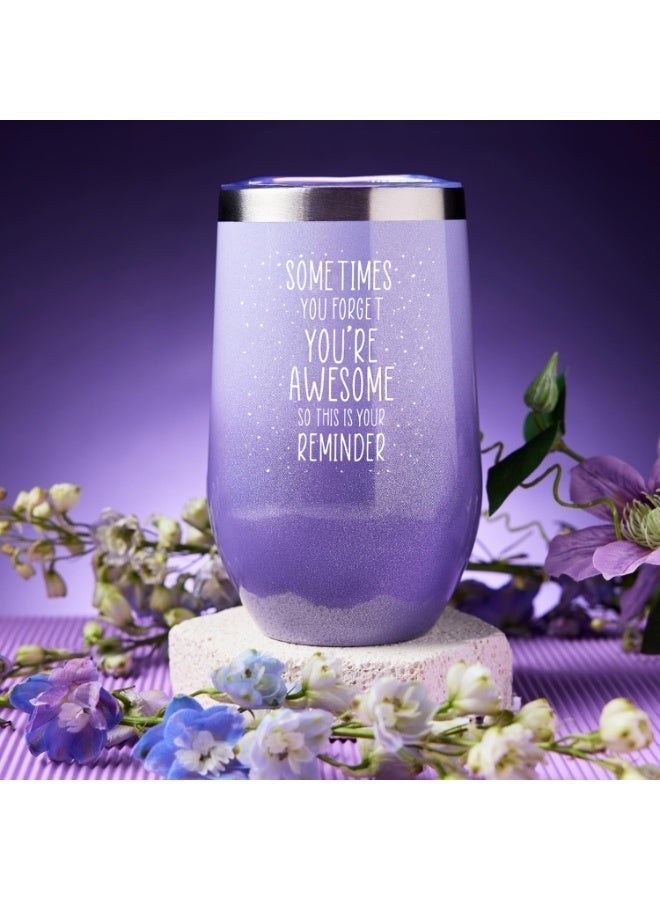 HSEAMALL مجموعة هدايا HSEAMALL لافندر سبا للنساء - سلة للاسترخاء والعناية بالجسم مع كوب وشمعة (هدية عيد ميلاد/عيد الأم/عيد الحب للأم، الزوجة، الأخت، الصديقة) - Image 3