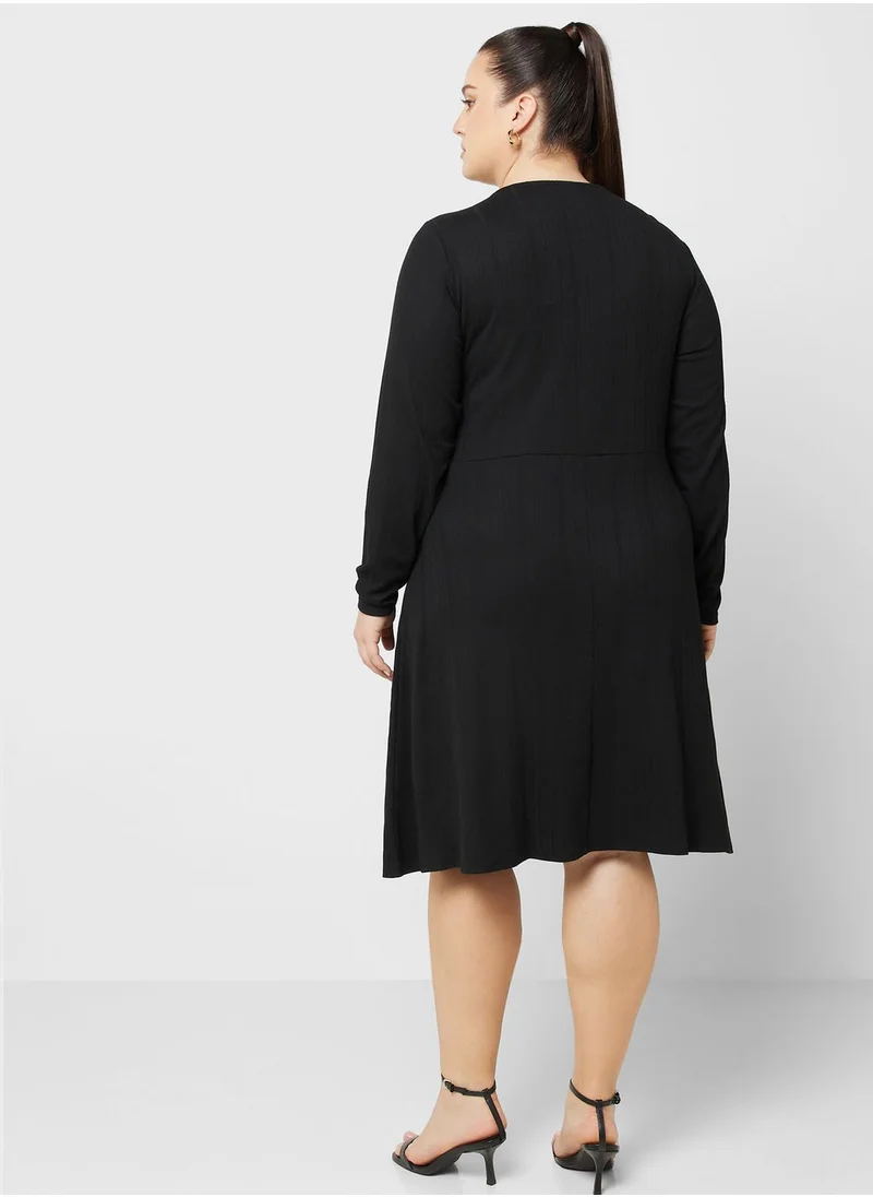 Only Carmakoma Ring Detail Dress