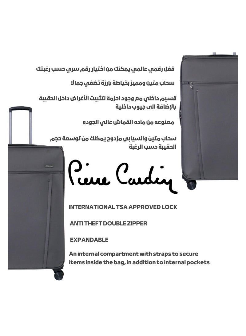 بيير كاردان حقیبة سفر تروللي من مارکة بيير كاردن - Image 3